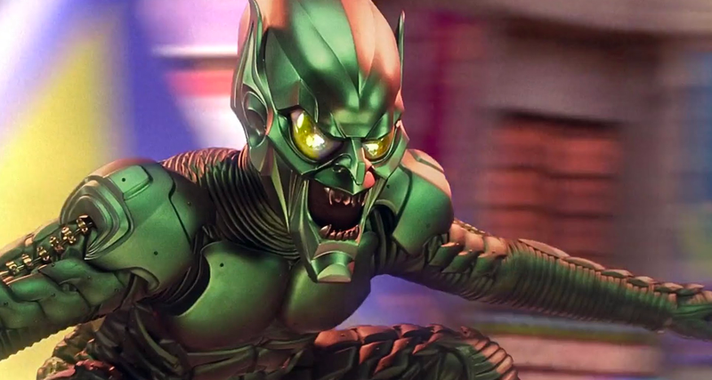 Green Goblin from Sam Raimi’s 2002 Spider-Man. Image: Sony